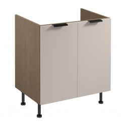 Virtuvės spintelė SRN2-BP D80Z plautuvei (Baltic Storm/Beige)